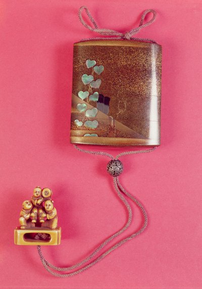 Four case inro by Japanese School